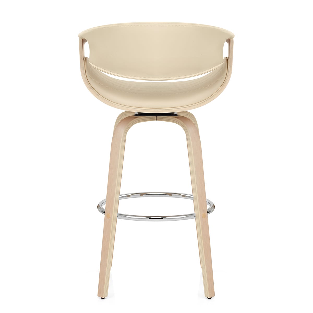 Taburete Madera - Jefferson Crema