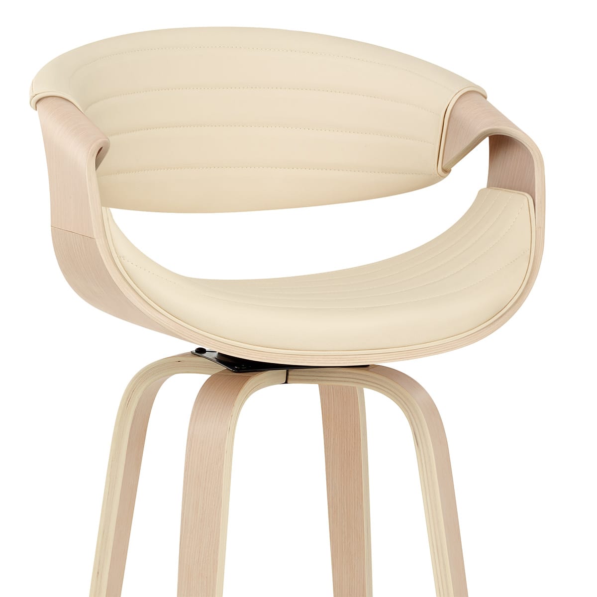 Taburete Madera - Jefferson Crema