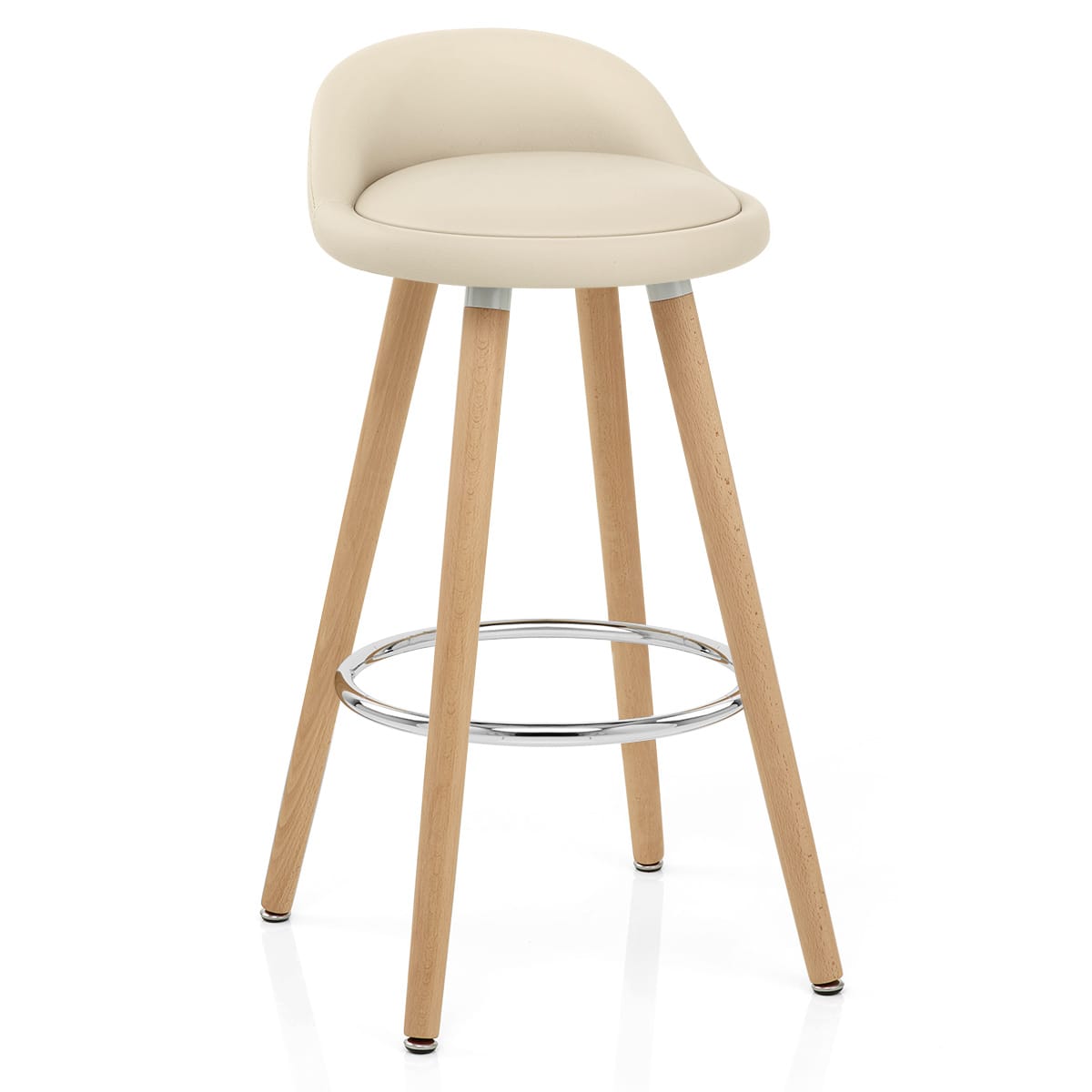 Taburete Madera - Jive Crema