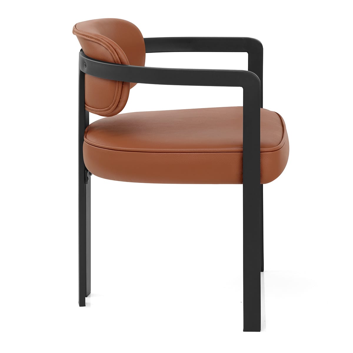 Silla Cuero Auténtico - Kara Marrón
