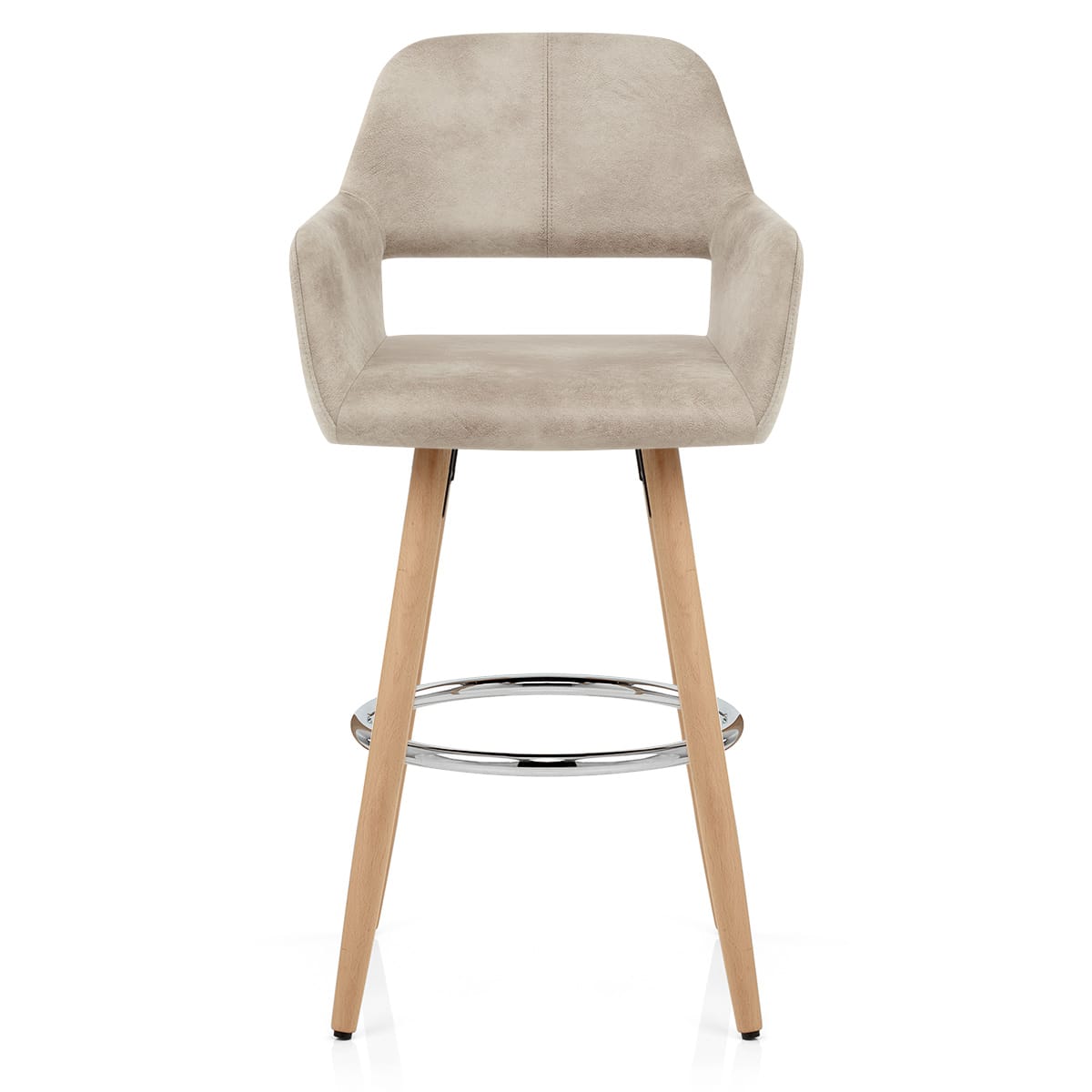Taburete Polipiel Antiguo Madera - Kite Crema
