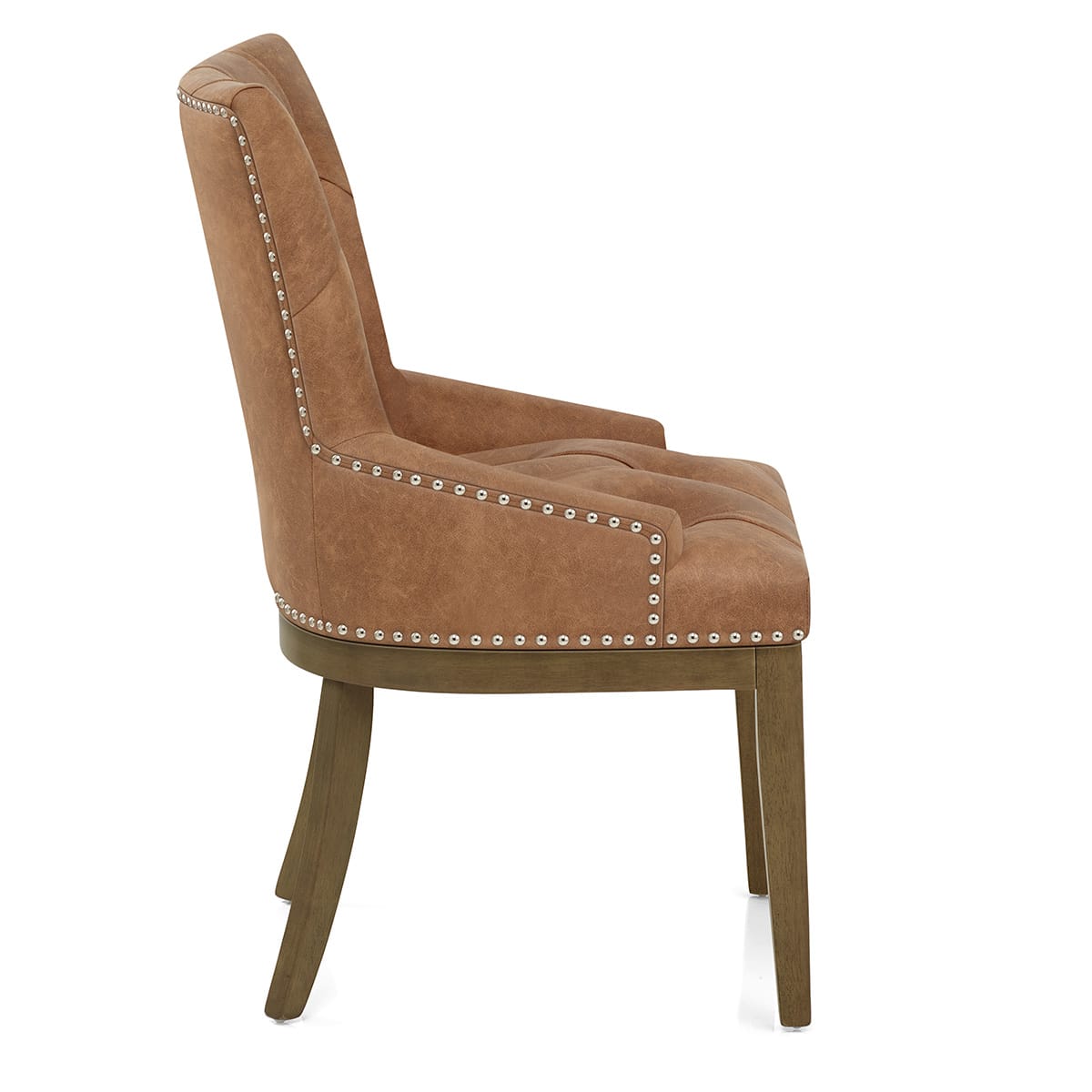 Silla Polipiel Roble - Knightsbridge Marrón