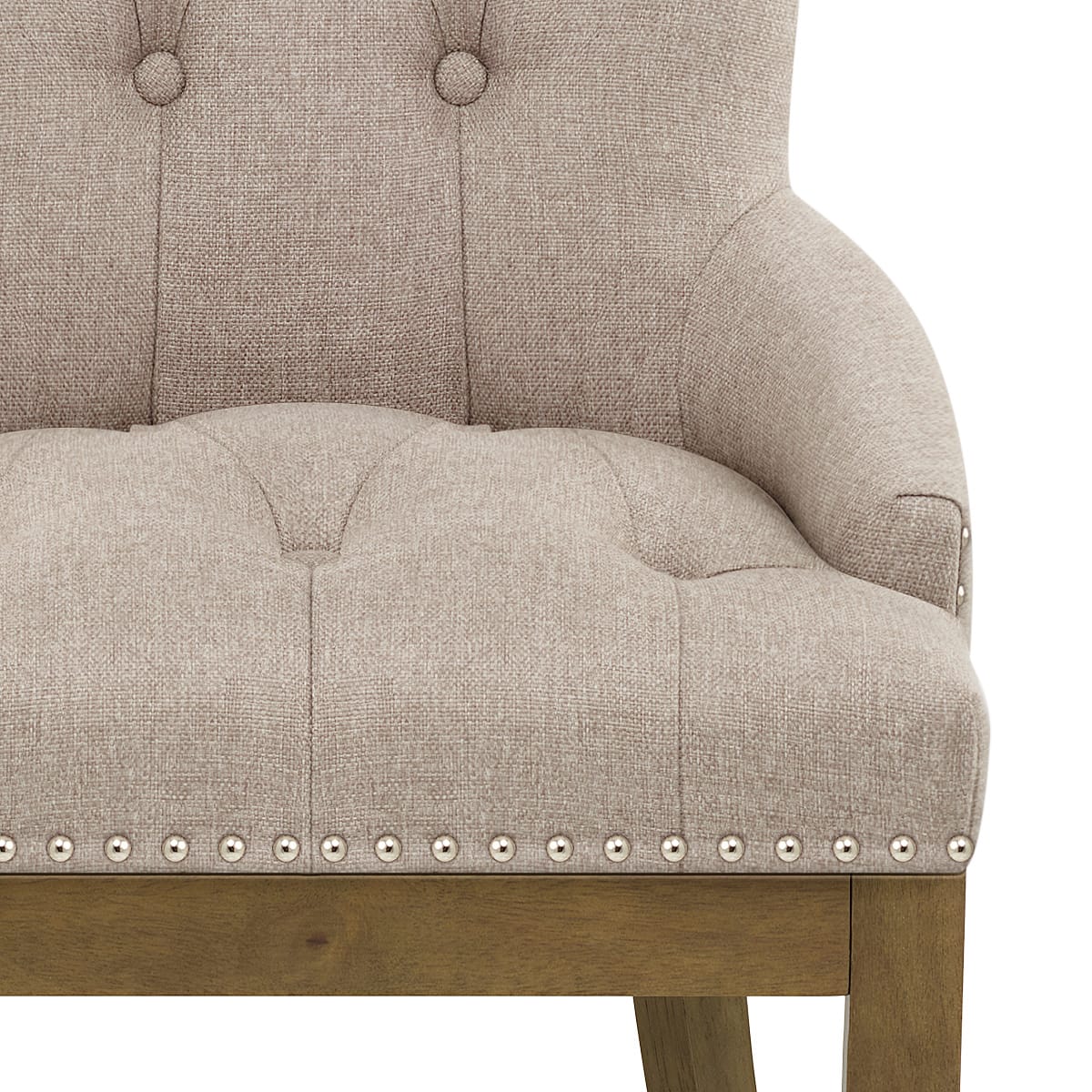 Silla Tela Madera - Knightsbridge Gris Pardo