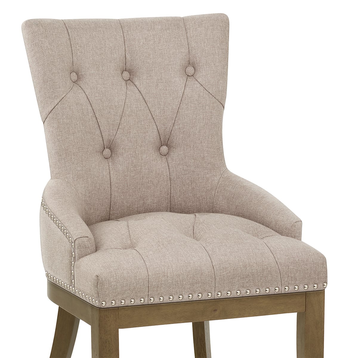 Silla Tela Madera - Knightsbridge Gris Pardo
