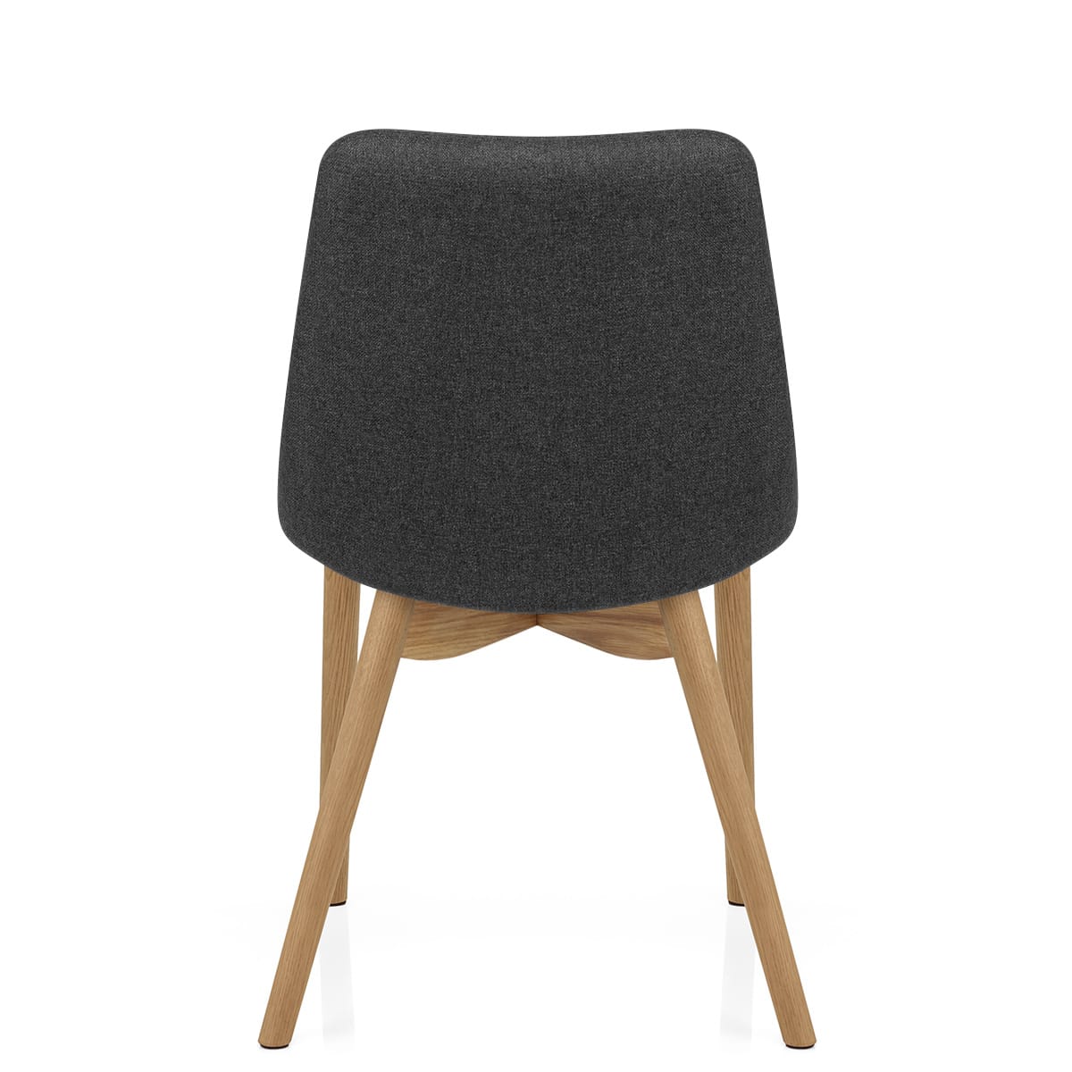 Silla Tela Roble - Kobe Gris Oscuro