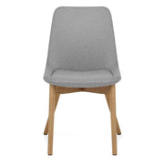 Silla Tela Roble - Kobe Gris