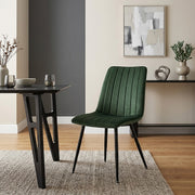 Silla Comedor Terciopelo - Lagos Verde