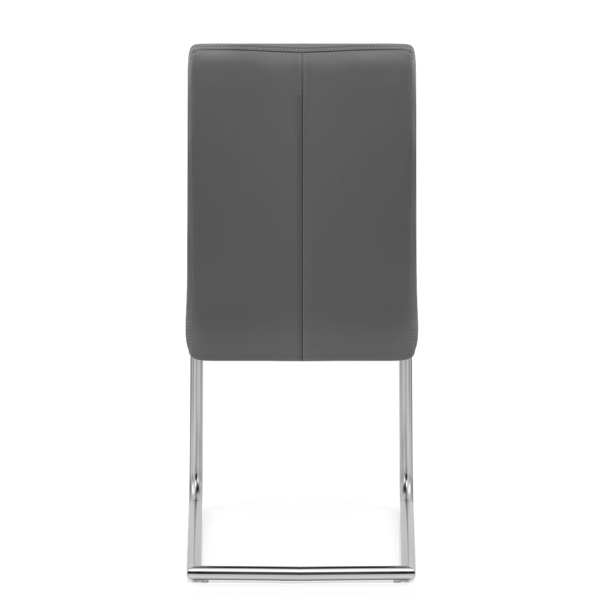 Silla Polipiel Satinado - Lancaster Gris