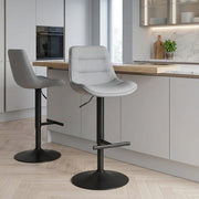 Taburete Tela - Lattice Gris