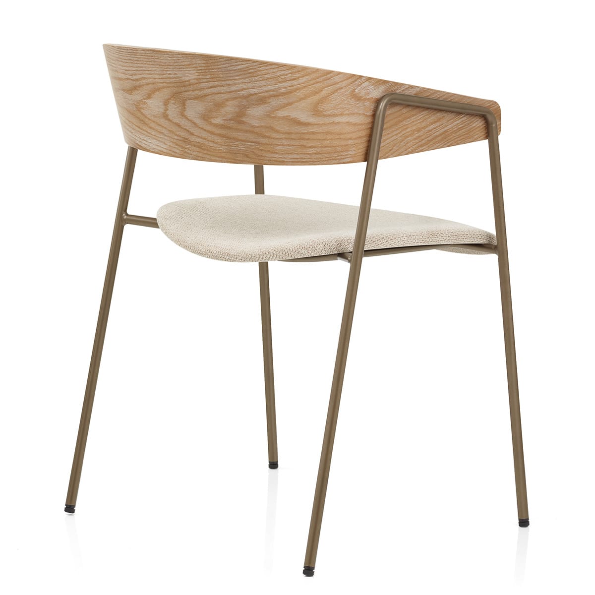 Silla Tela Roble - Lauren Crema