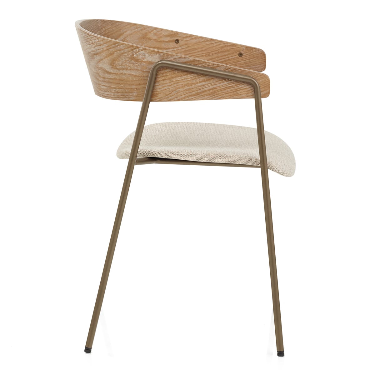 Silla Tela Roble - Lauren Crema