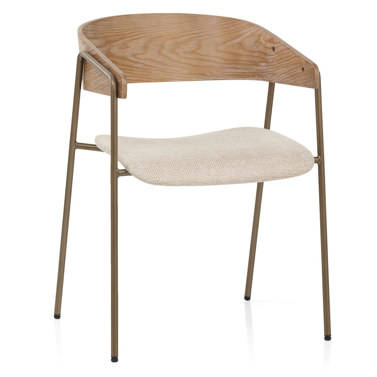 Silla Tela Roble - Lauren Crema