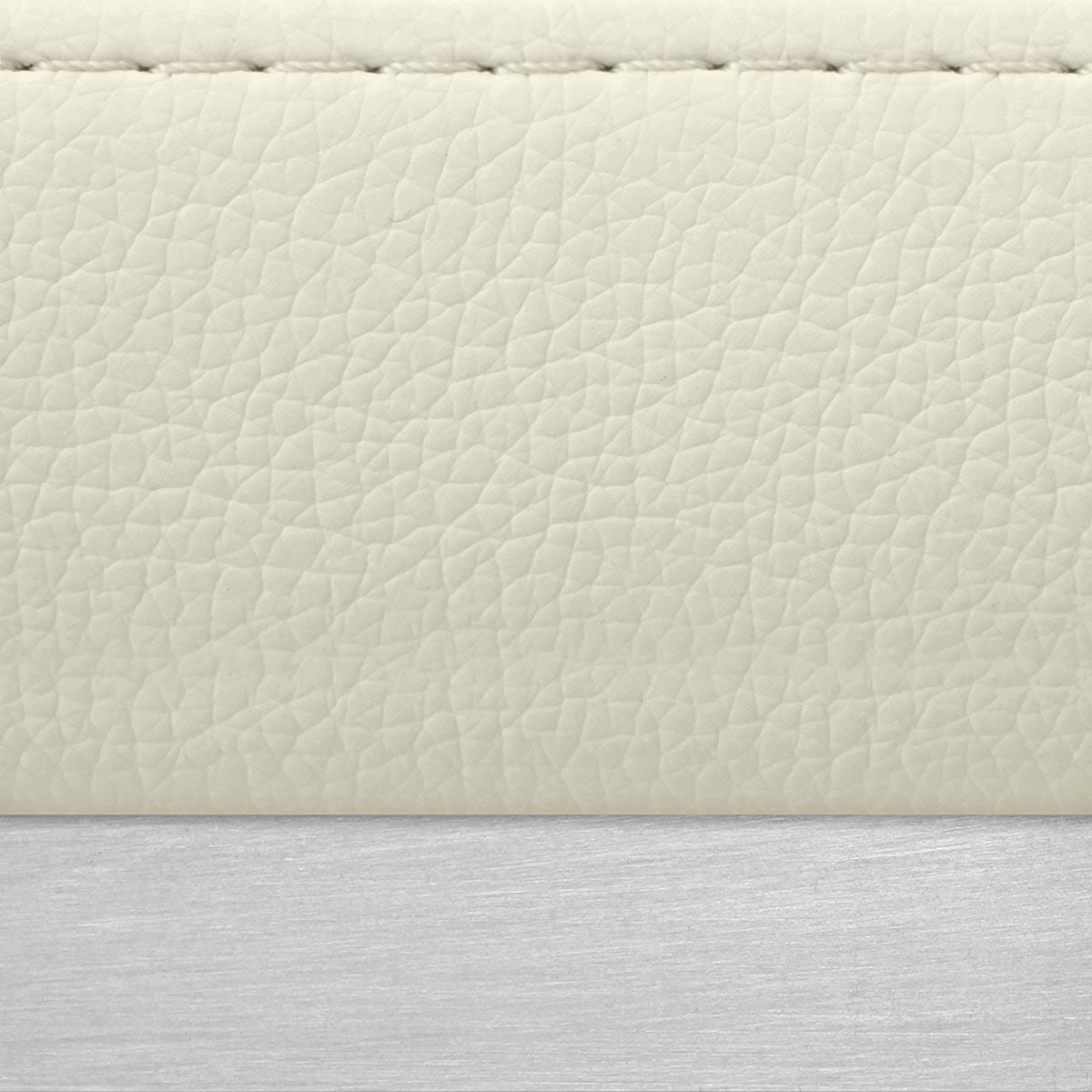 Taburete Polipiel Satinado - Leah Crema