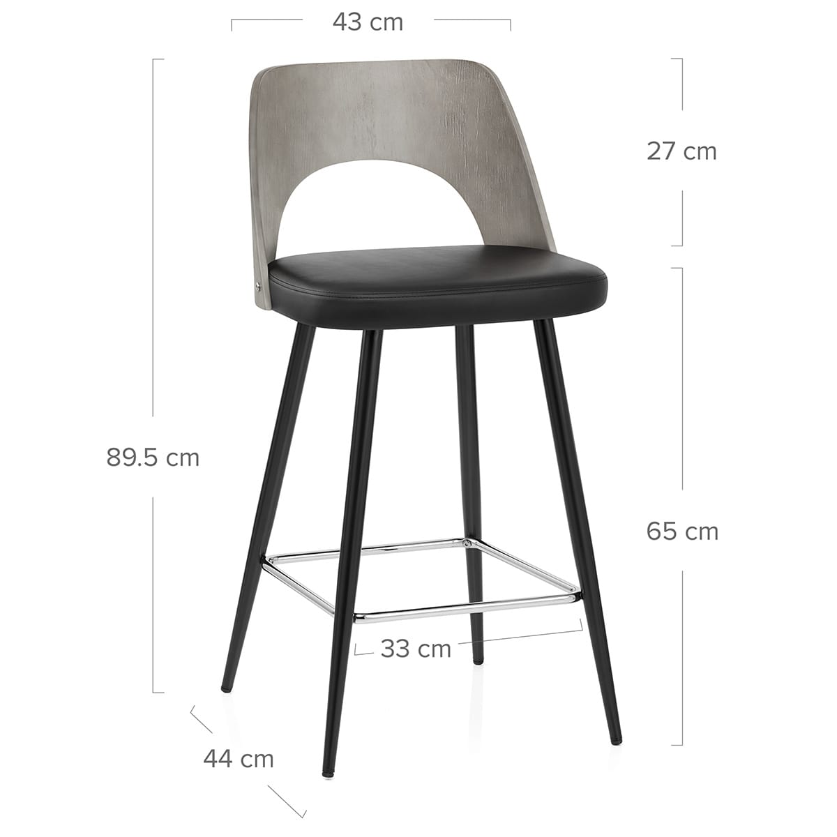 Leo BS Grey Wood Negro