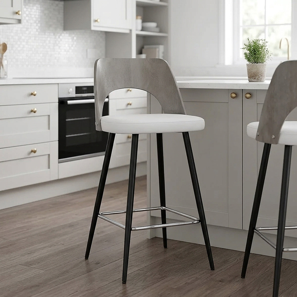 Leo BS Grey Wood Blanco