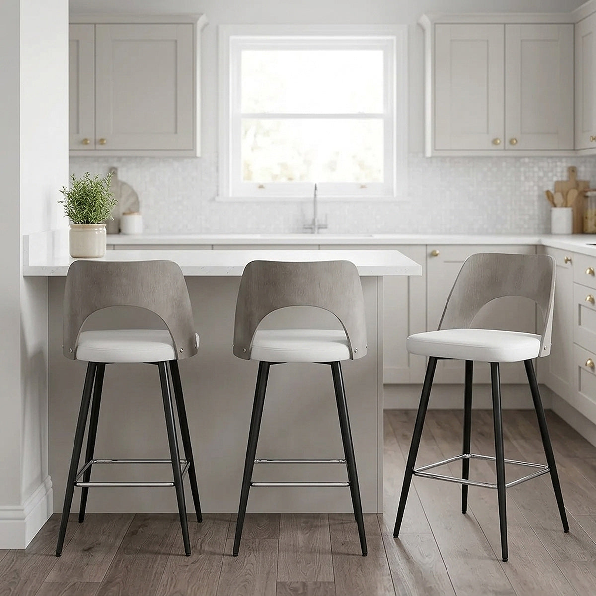 Leo BS Grey Wood Blanco