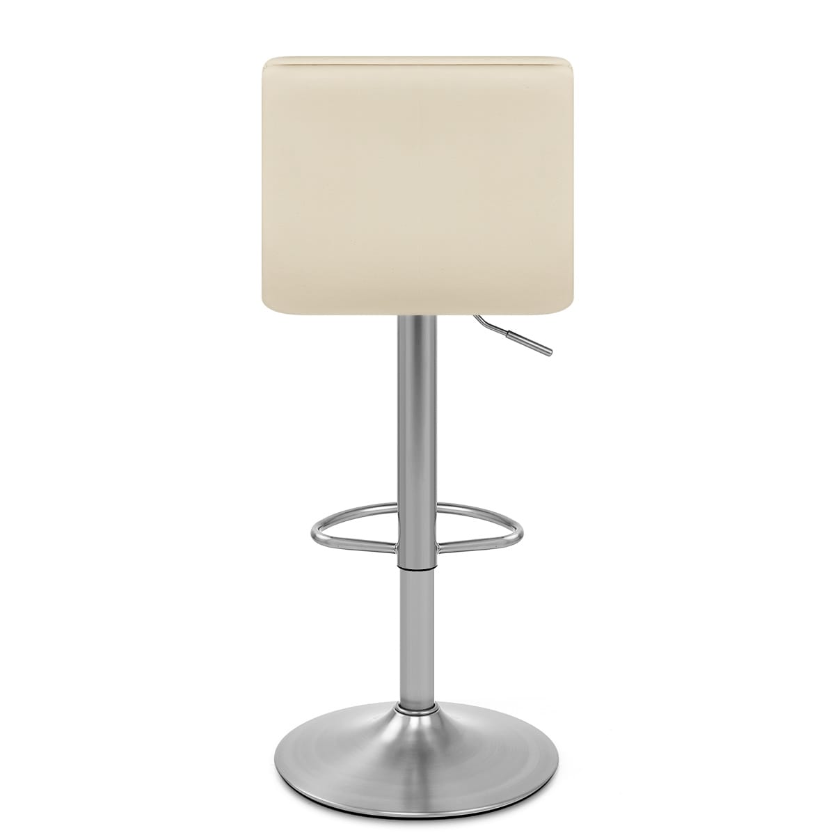 Taburete Polipiel Satinado - Lineal Crema