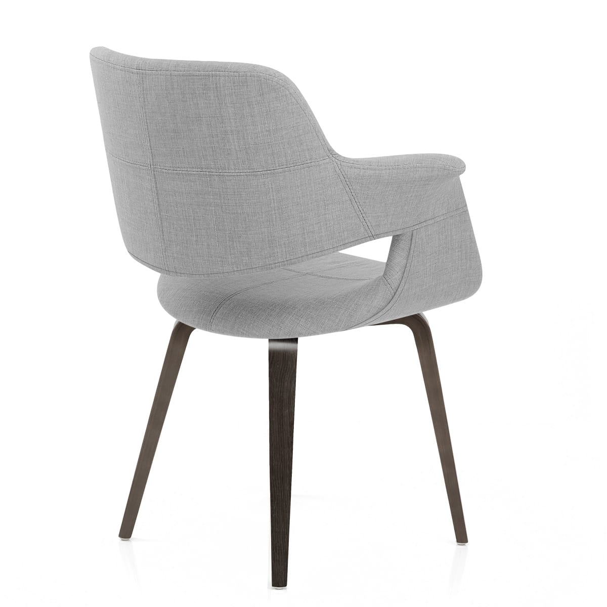 Silla Tela Madera - Lloyd Gris