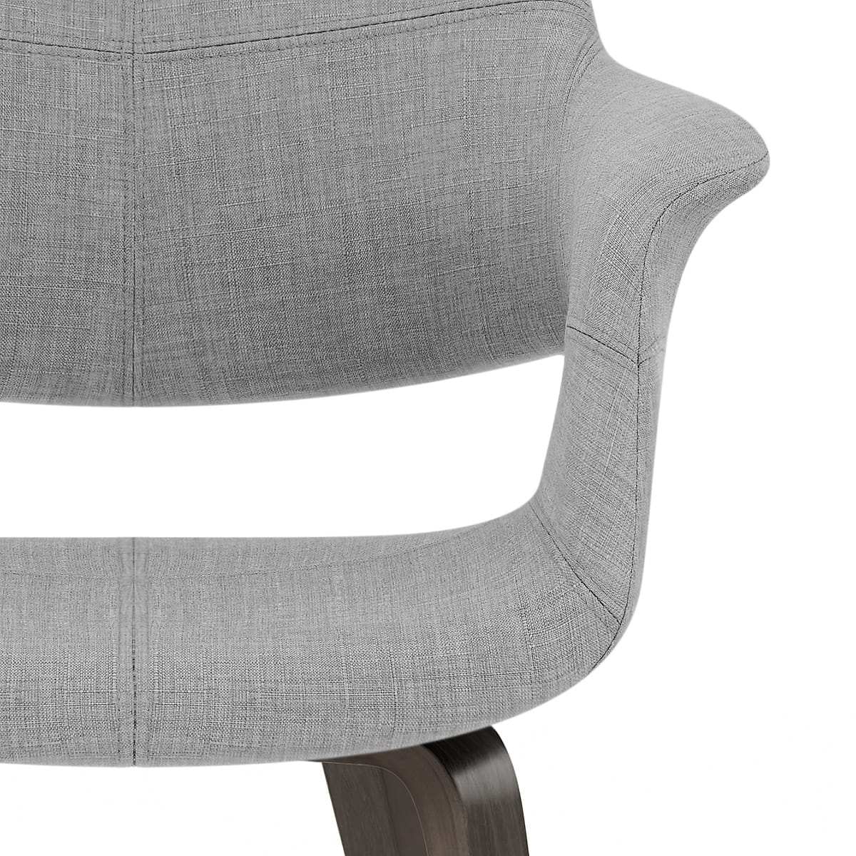 Silla Tela Madera - Lloyd Gris