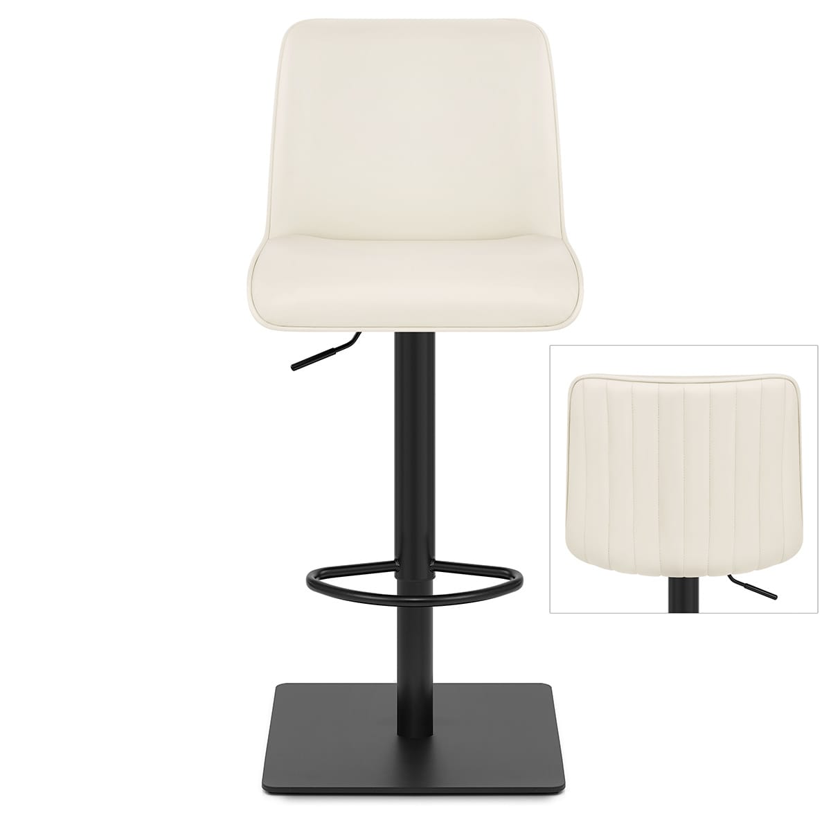 Taburete Polipiel - Lola Crema