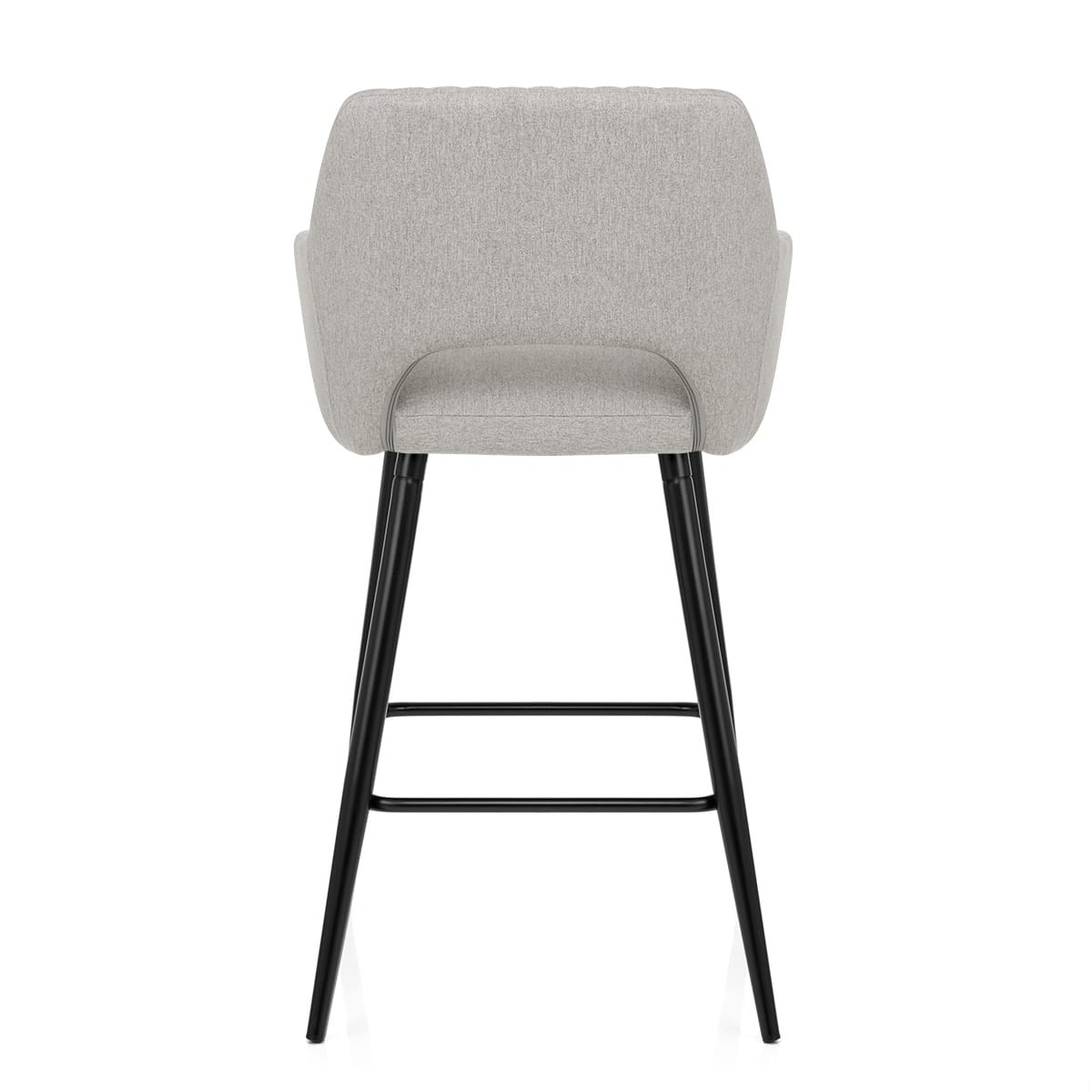 Taburete Tela Metal - Lopez Gris