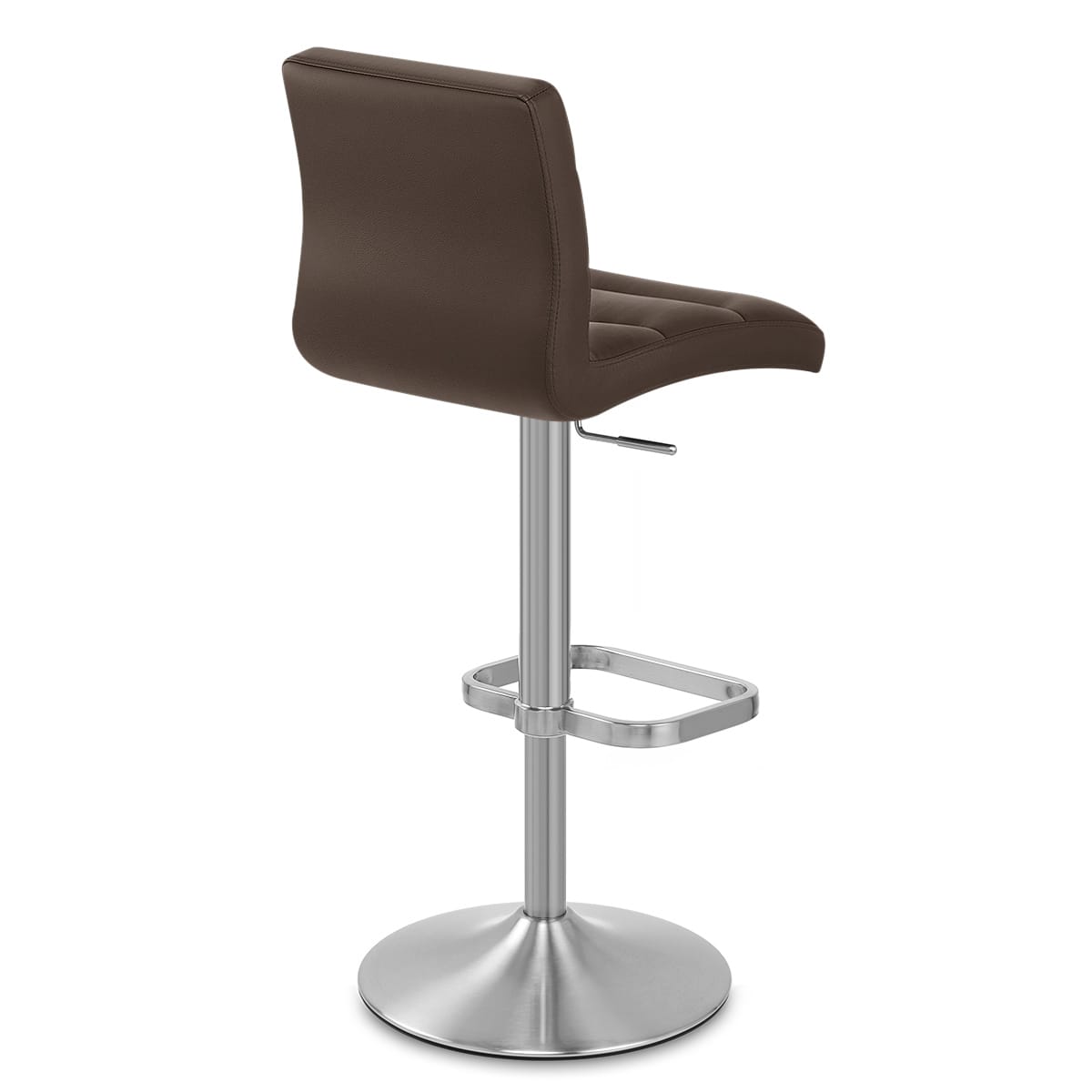 Taburete Polipiel Satinado - Lush Marrón
