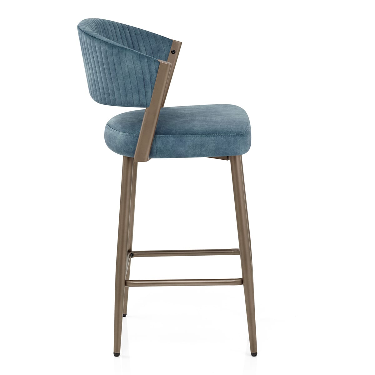 Taburete Velluto - Lusso Azul