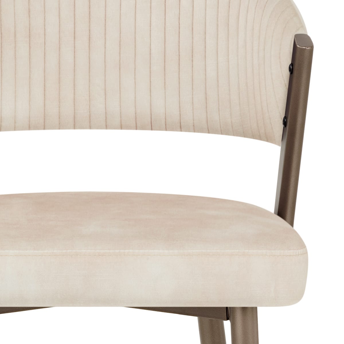 Taburete Velluto - Lusso Crema
