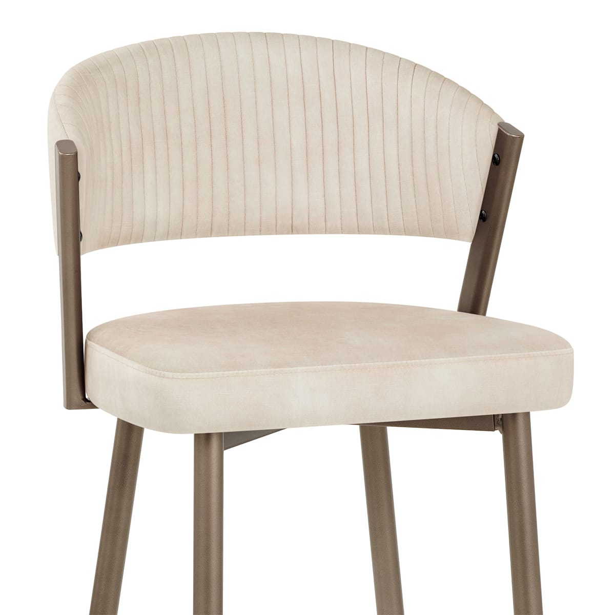 Taburete Velluto - Lusso Crema