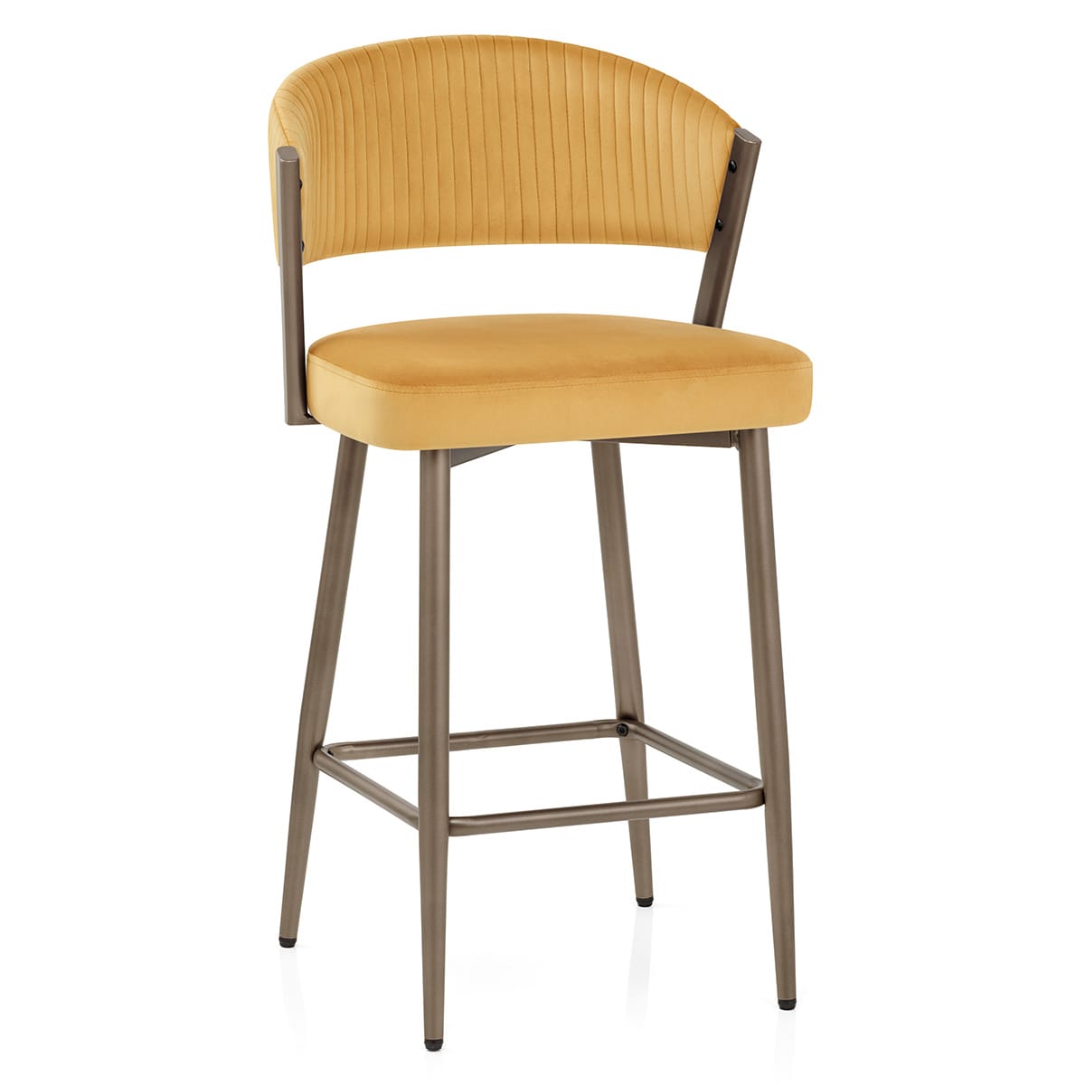 Taburete Velluto - Lusso Amarillo
