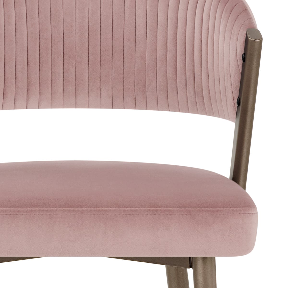 Taburete Velluto - Lusso Rosa