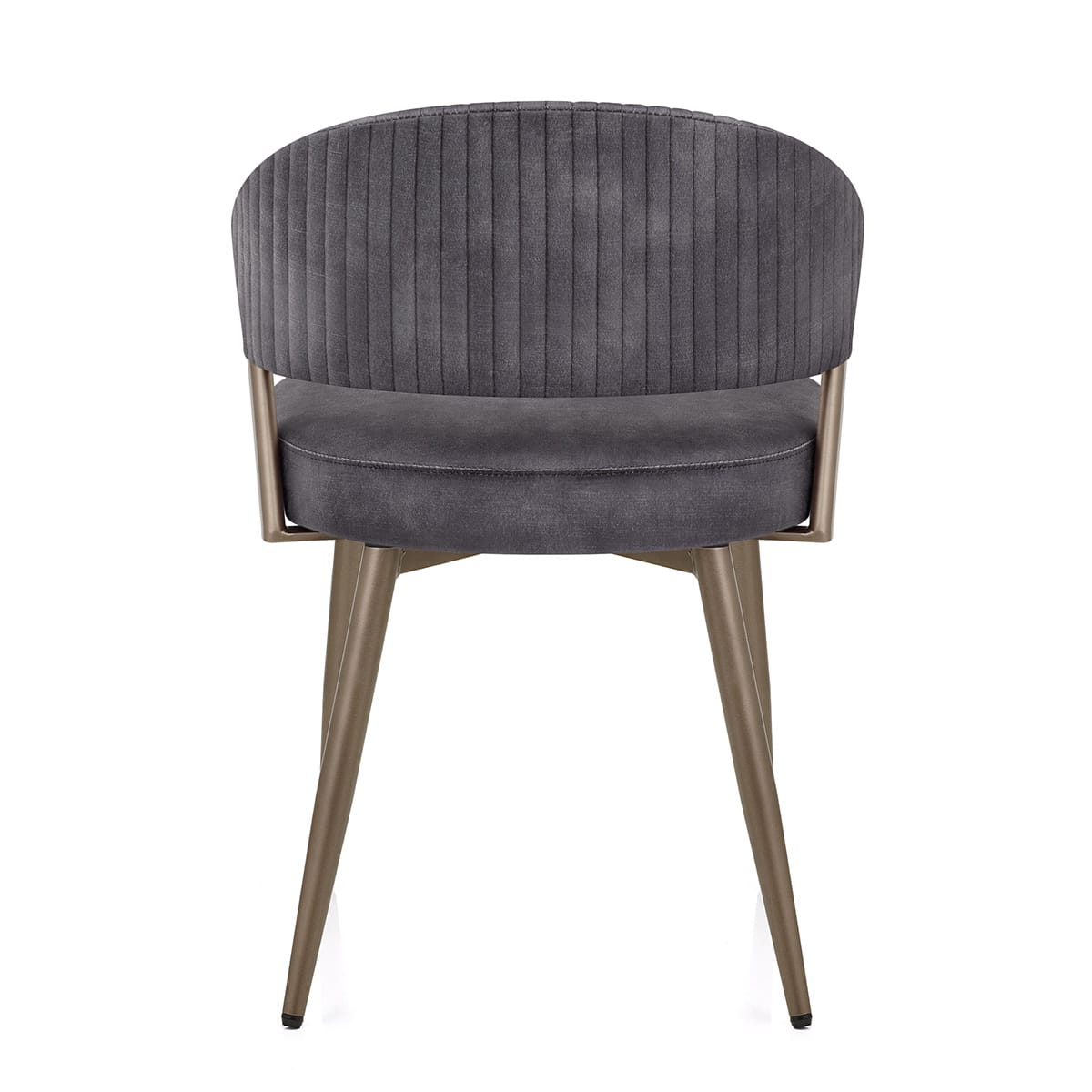 Silla Terciopelo - Lusso Gris Oscuro