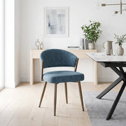 Silla Terciopelo - Lusso Azul