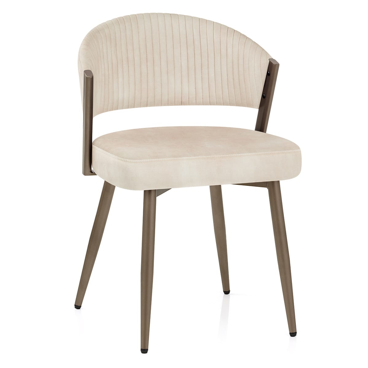 Silla Terciopelo - Lusso Crema