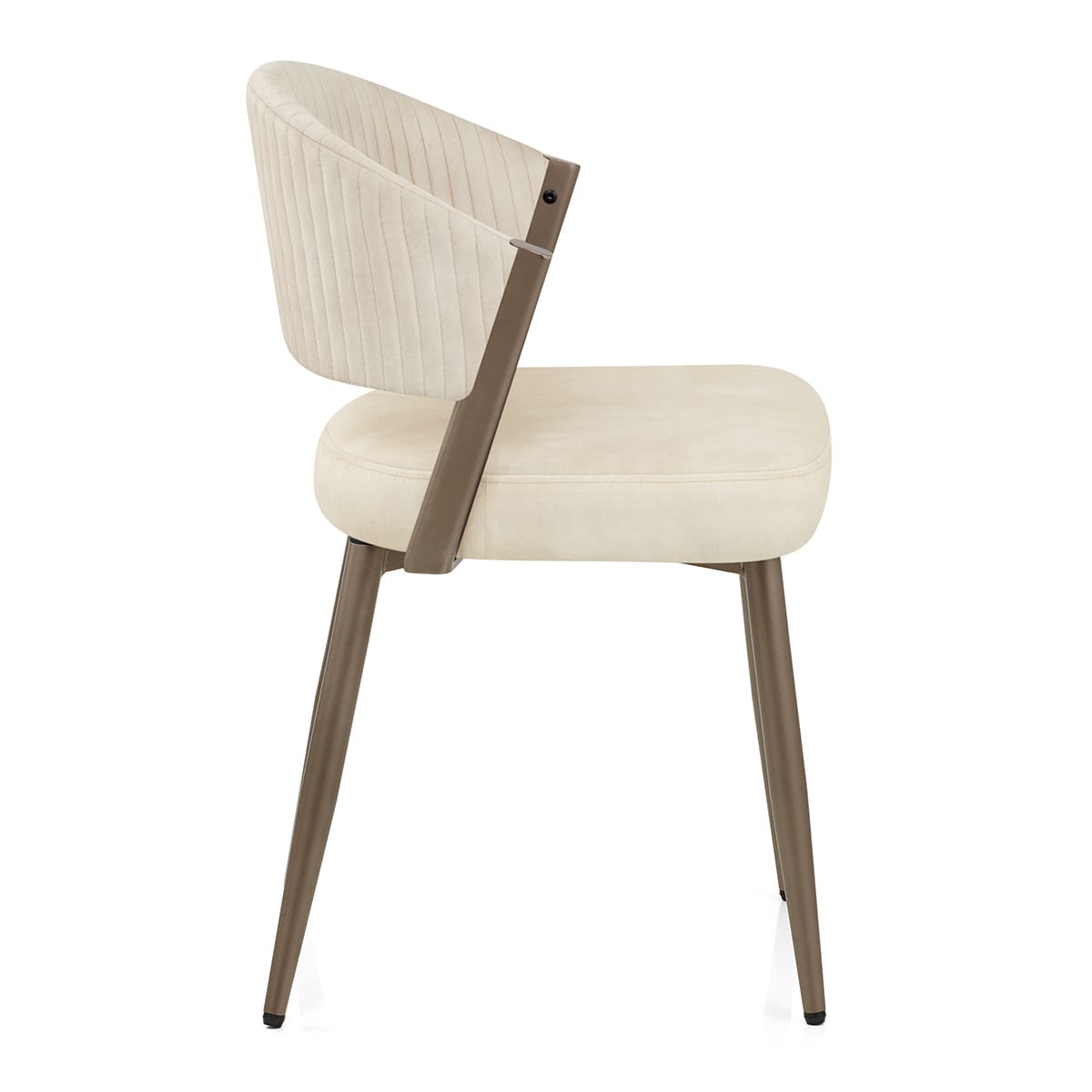 Silla Terciopelo - Lusso Crema