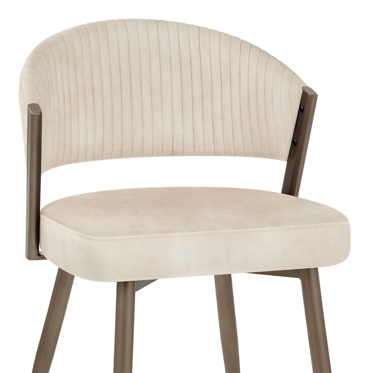 Silla Terciopelo - Lusso Crema