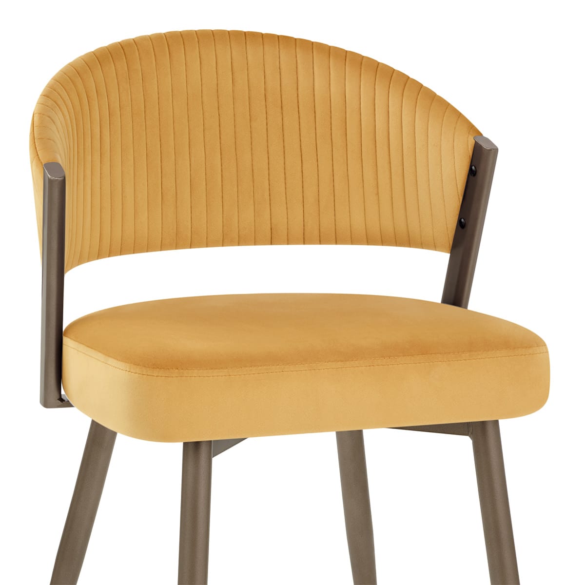 Silla Terciopelo - Lusso Amarillo