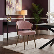 Silla Terciopelo - Lusso Rosa