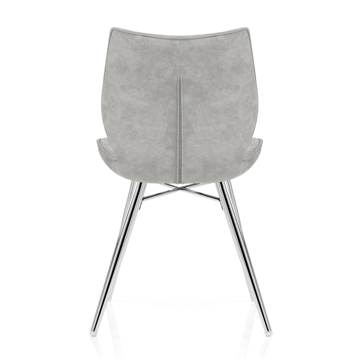 Silla Polipiel Antiguo - Lux Gris