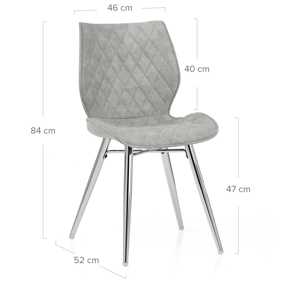 Silla Polipiel Antiguo - Lux Gris