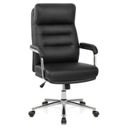 Silla Oficina Polipiel - Lyon Negro