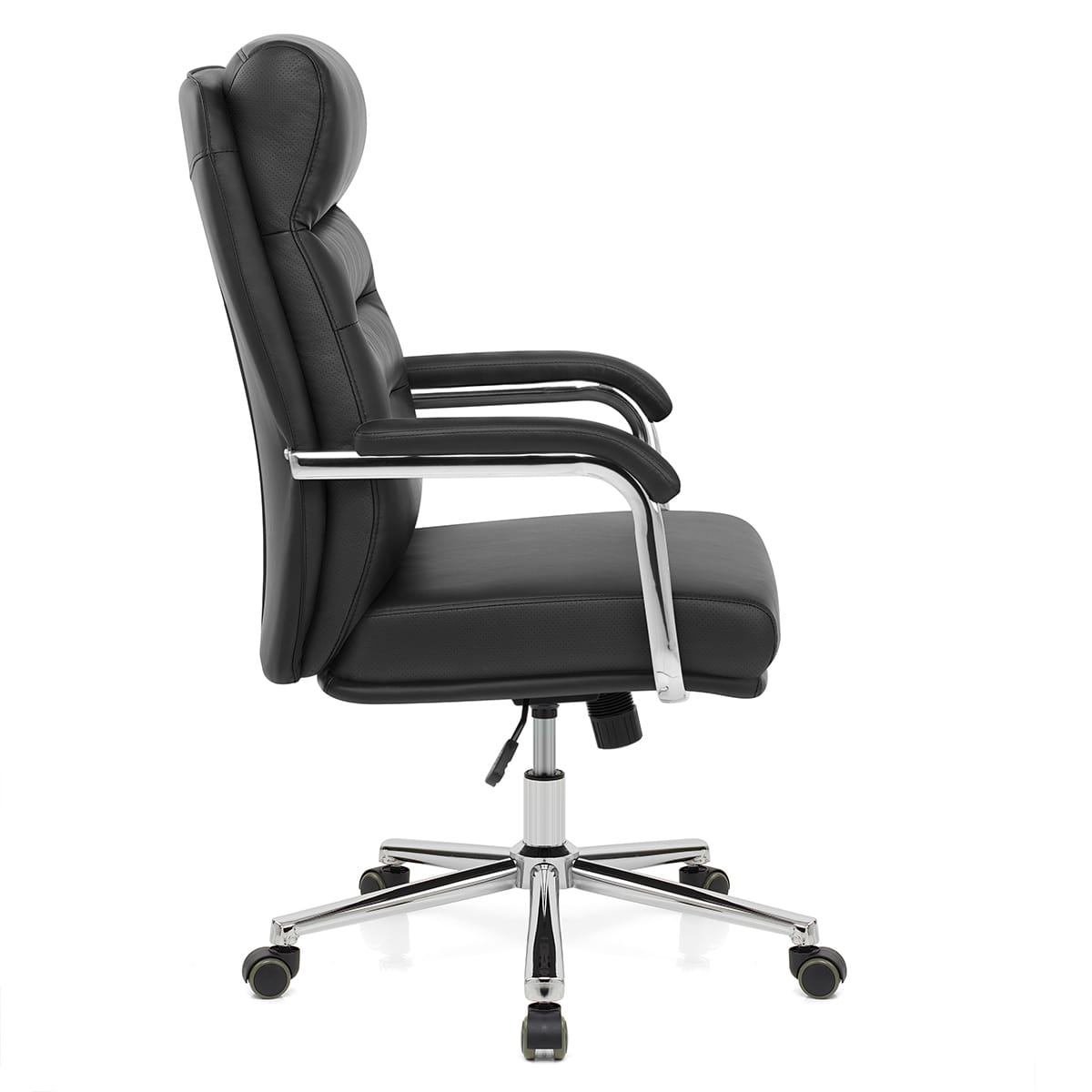 Silla Oficina Polipiel - Lyon Negro