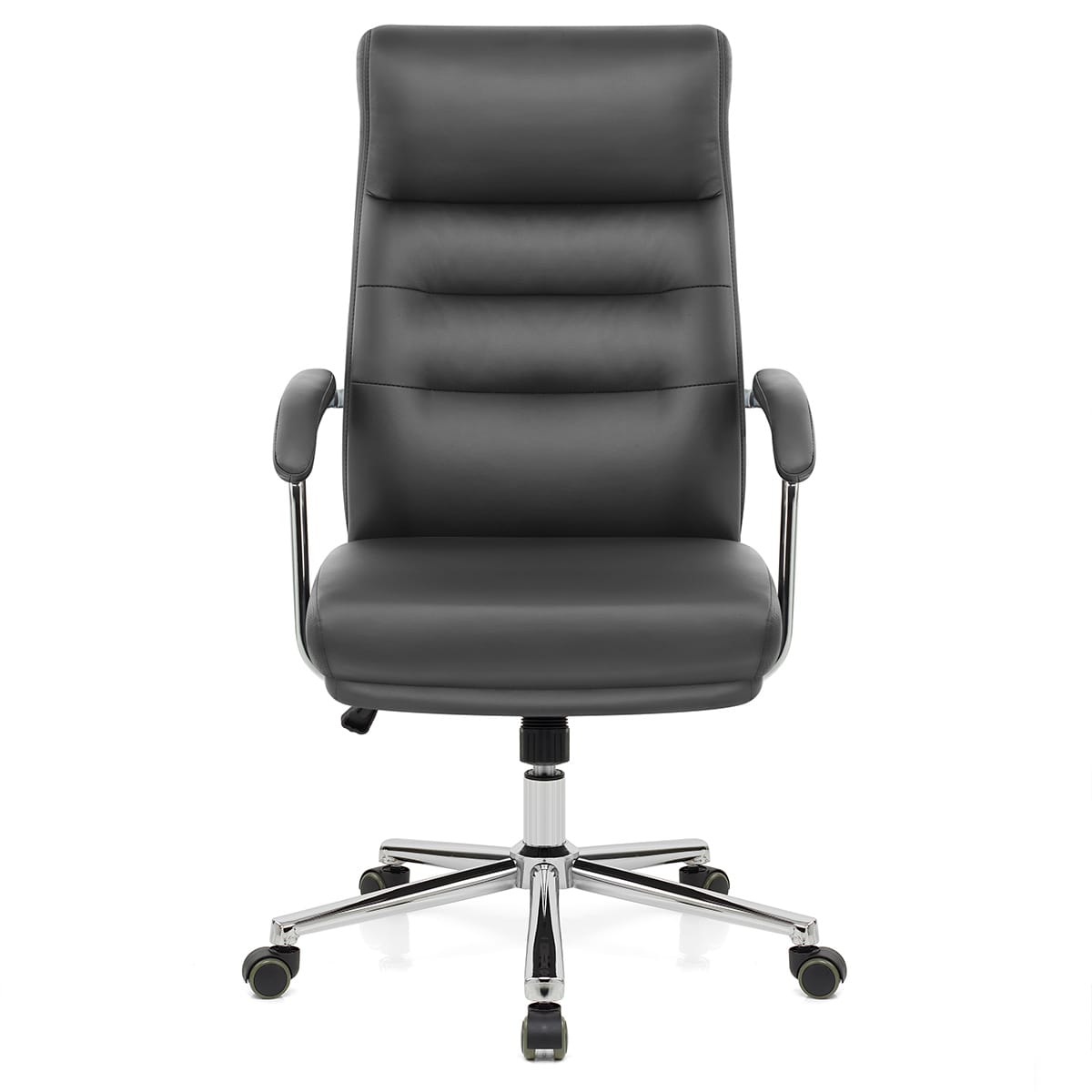 Silla Oficina Polipiel - Lyon Gris