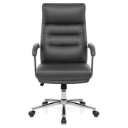 Silla Oficina Polipiel - Lyon Gris