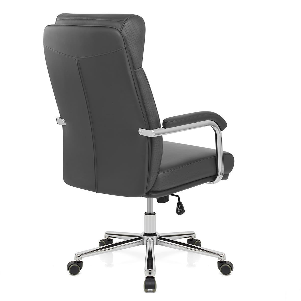 Silla Oficina Polipiel - Lyon Gris
