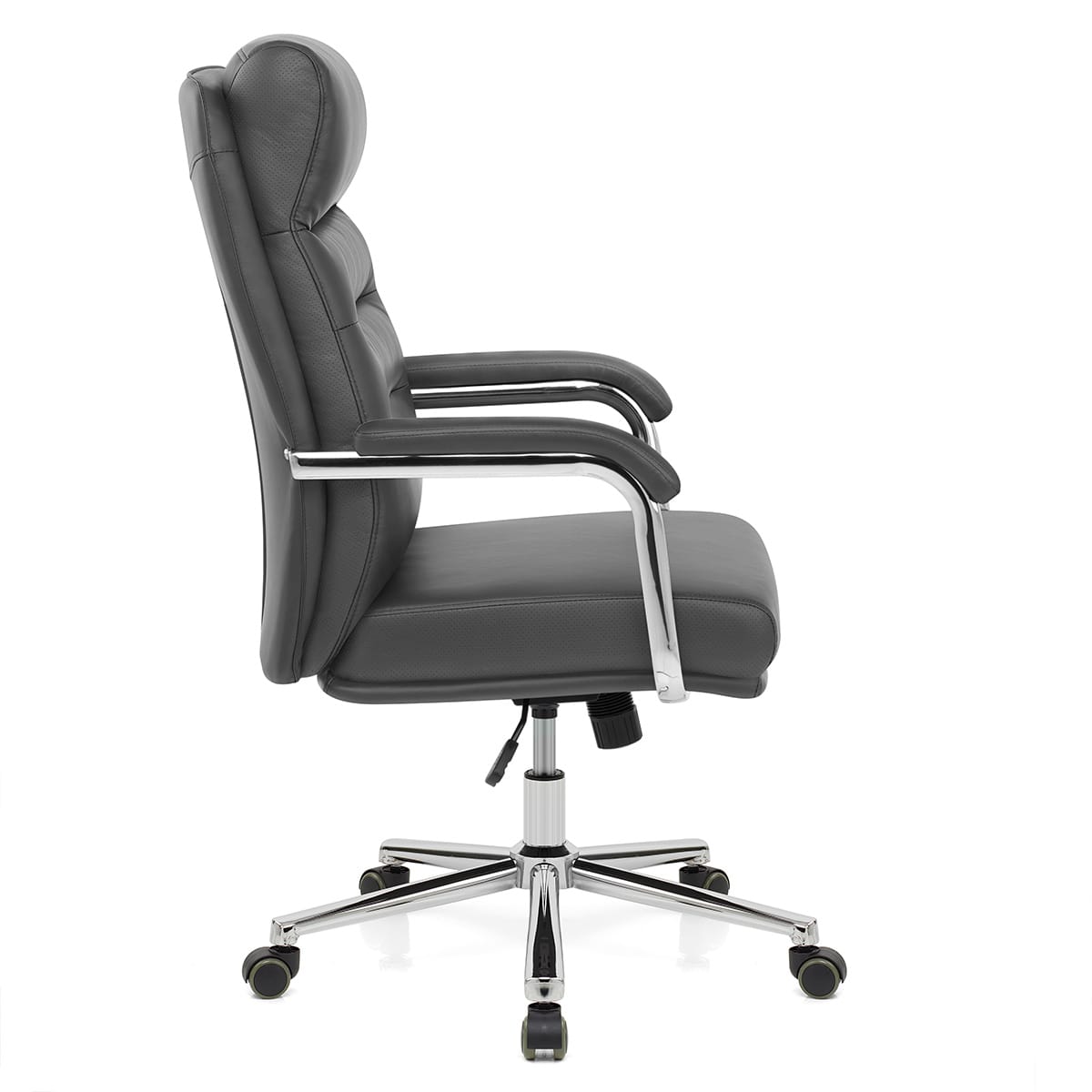 Silla Oficina Polipiel - Lyon Gris