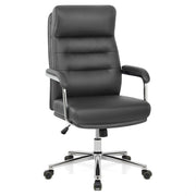 Silla Oficina Polipiel - Lyon Gris