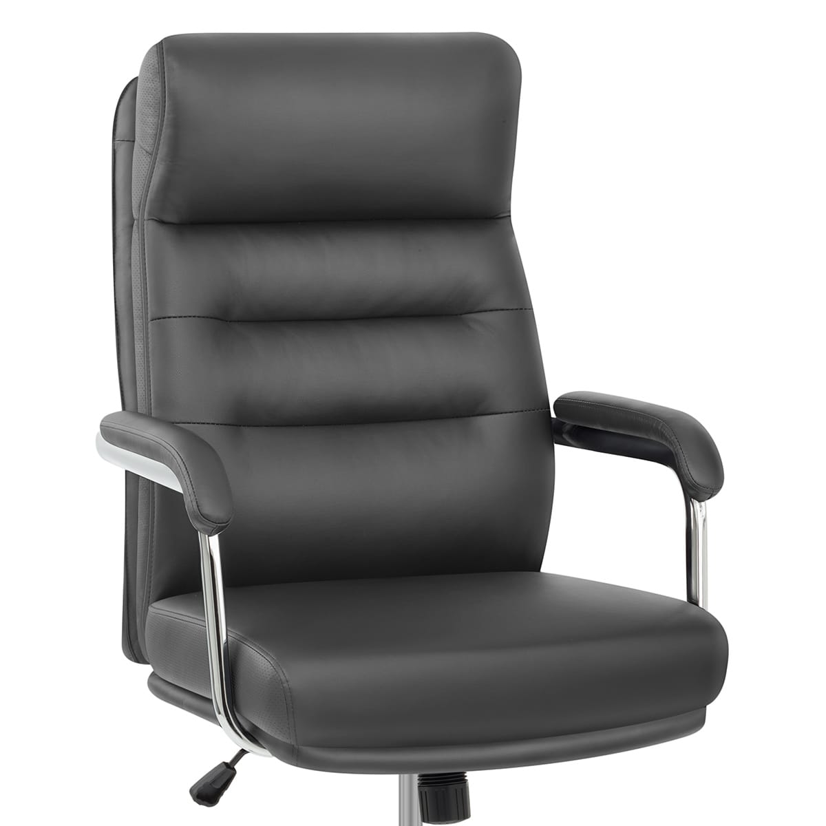 Silla Oficina Polipiel - Lyon Gris