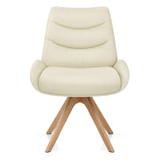 Silla Cuero Auténtico - Madrid Crema