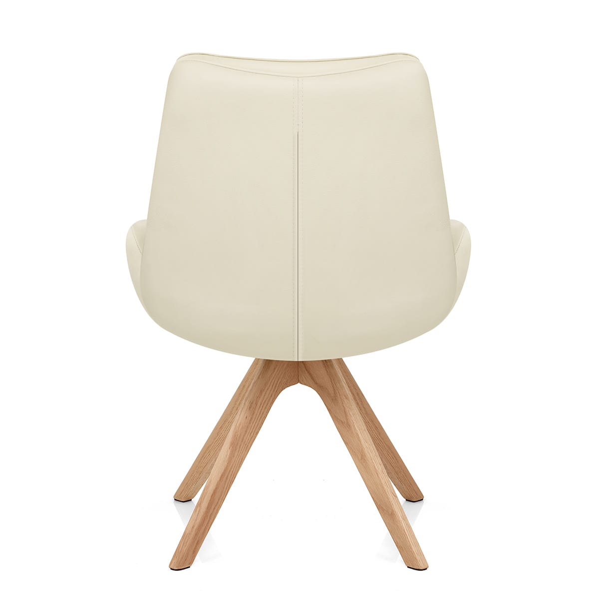 Silla Cuero Auténtico - Madrid Crema